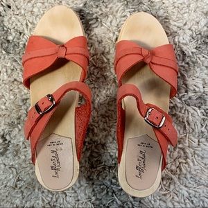 Loeffler Randall Sven Lotte Sandal Wood Suede